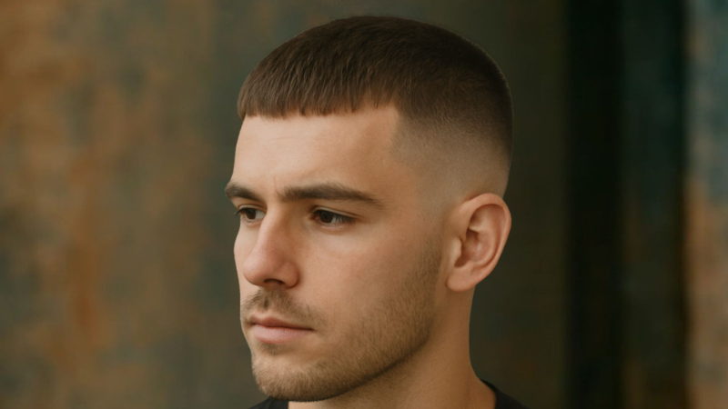 model rambut pria pendek rapi